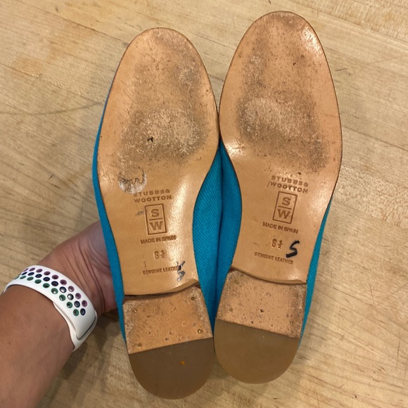 Stubbs & Wootton Woven Needlepoint Sunglasses Loafers - Picture 4 of 8